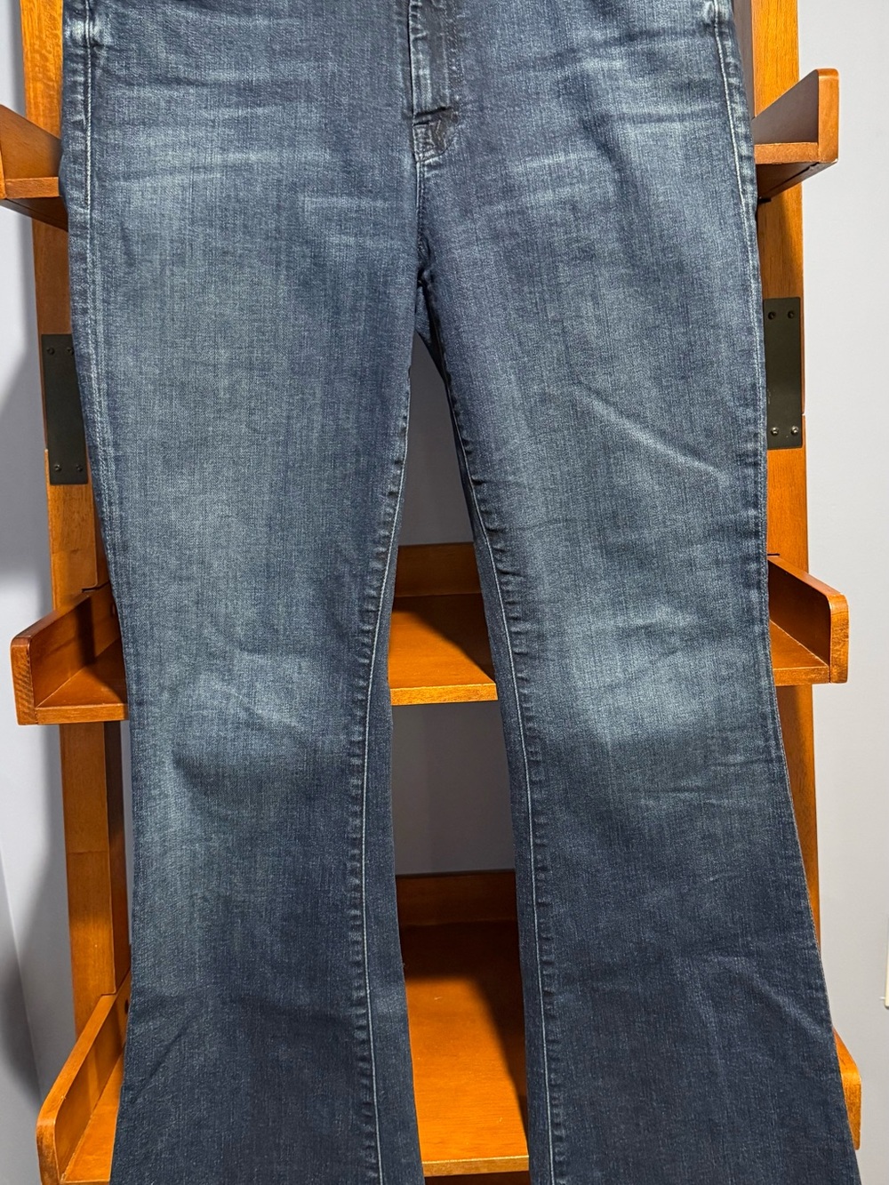 MOTHER Dark Blue Flare Jeans